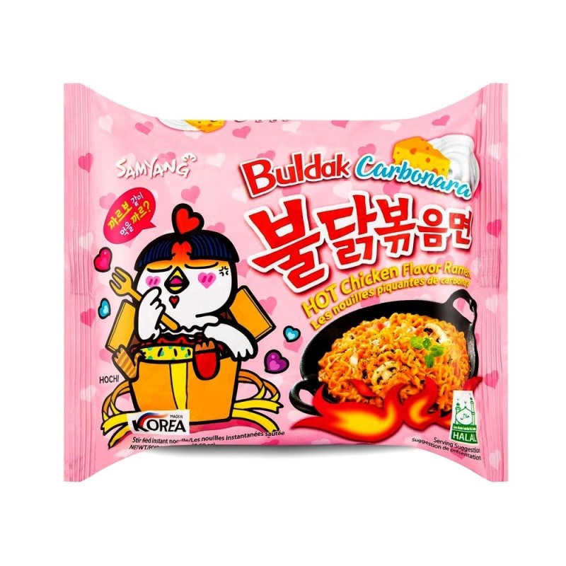 Fideos Ramen picante mara SAMYANG 5x135g Corea