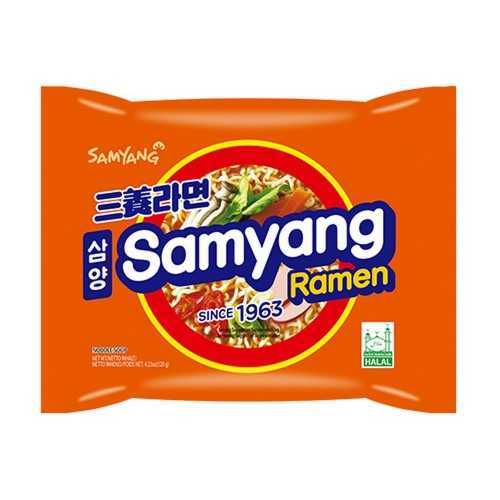 Sopa de fideos Ramen SAMYANG 120g Corea