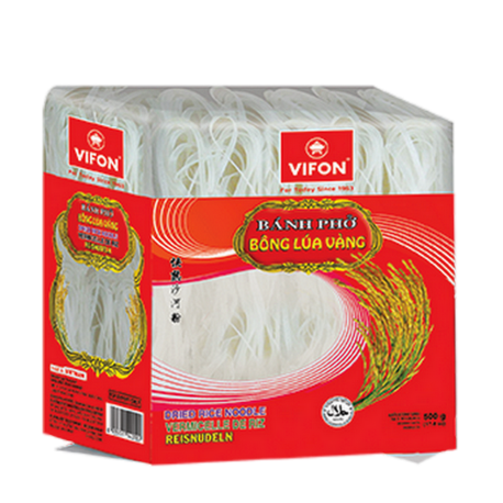 Fideos de arroz pho Bong Lua Vang VIFON 500g de Vietnam
