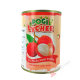 Pitted lychees in light syrup 565g Vietnam