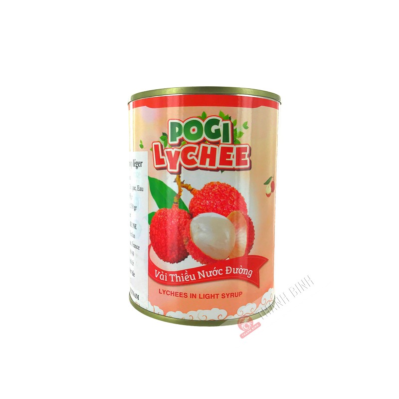 Litchis dénoyautés au sirop léger 565g Vietnam