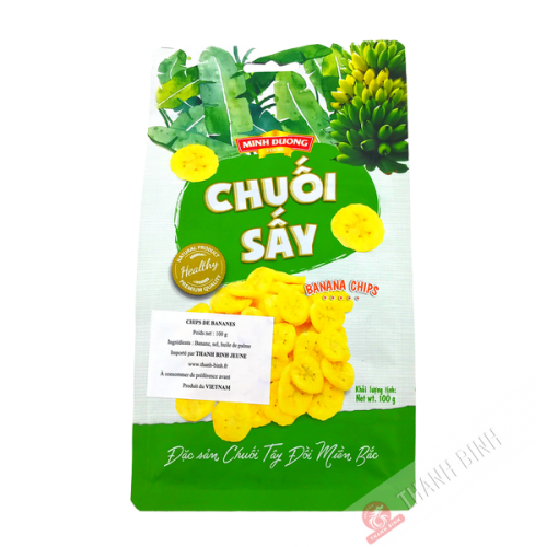 Chips de plátano MINH DUONG 100g Vietnam