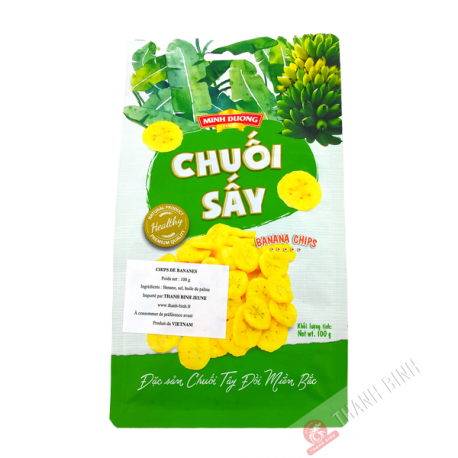 Chips de bananes MINH DUONG 100g Vietnam