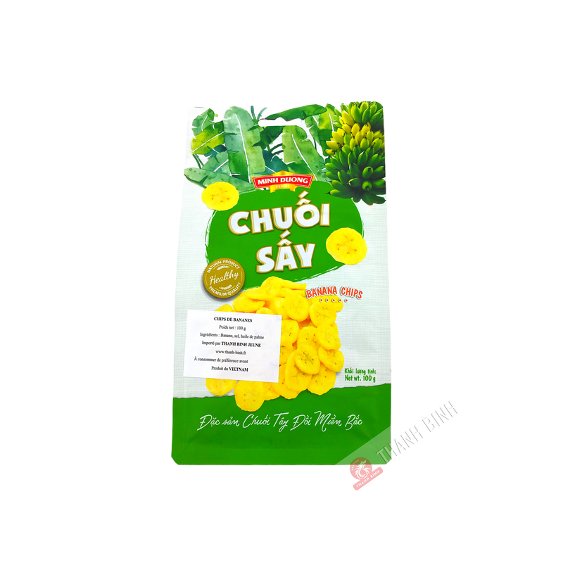 Chips de bananes MINH DUONG 100g Vietnam