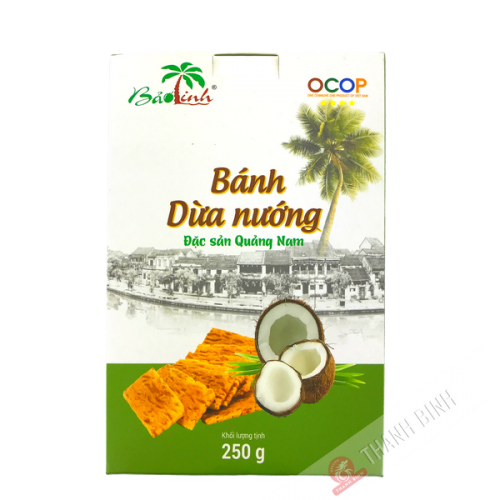 Crackers à la noix de coco grillé 250g Vietnam