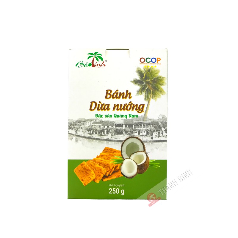 Crackers à la noix de coco grillé 250g Vietnam