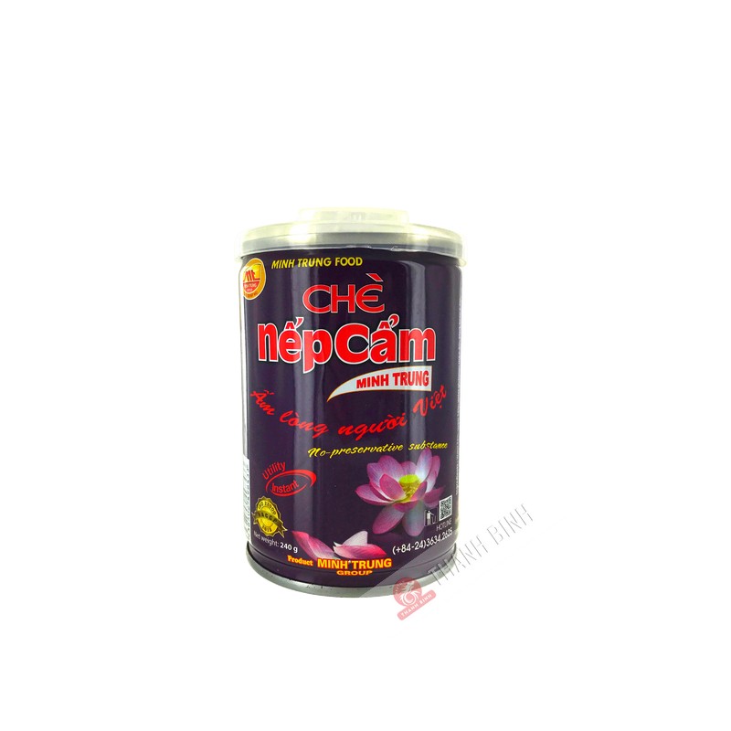 Postre de arroz pegajoso negro Nep cam MINH TRUNG 240g Vietnam