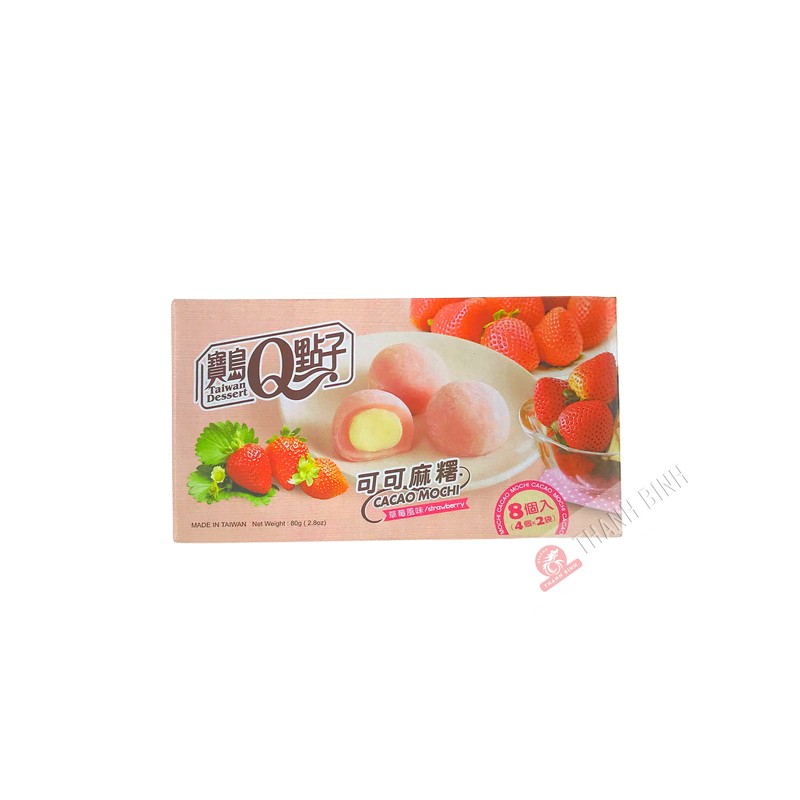 Mochi cacao fragola FAMIGLIA REALE 80g Taiwan