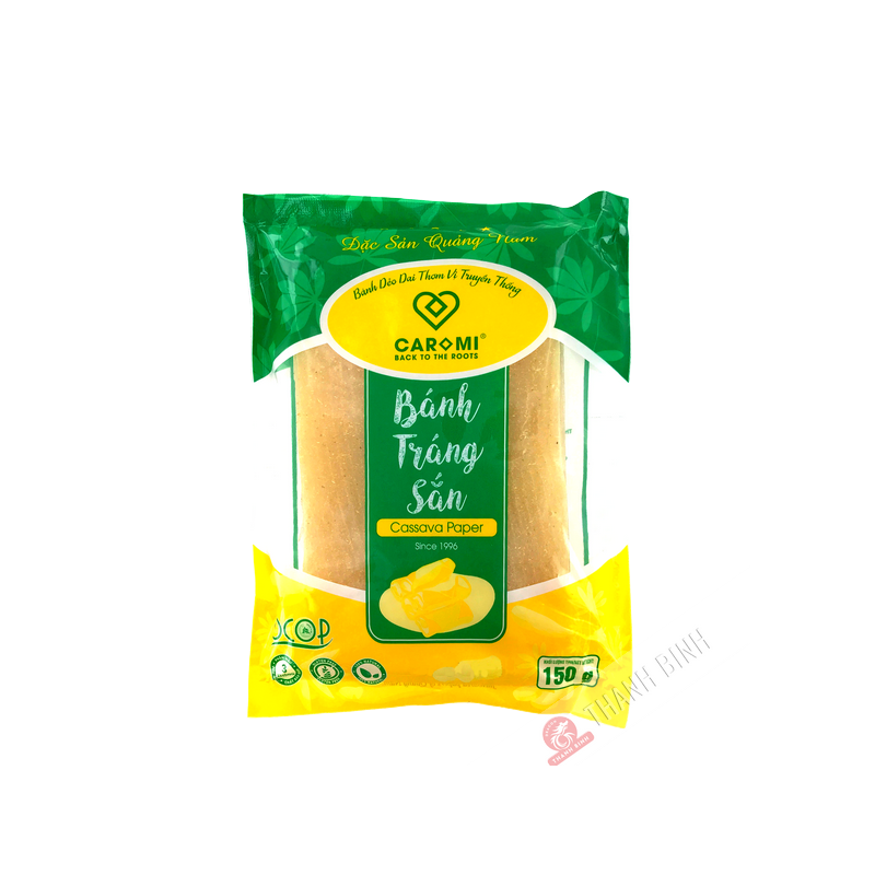 Banh trang san CAROMI manioca foglia 150g Vietnam