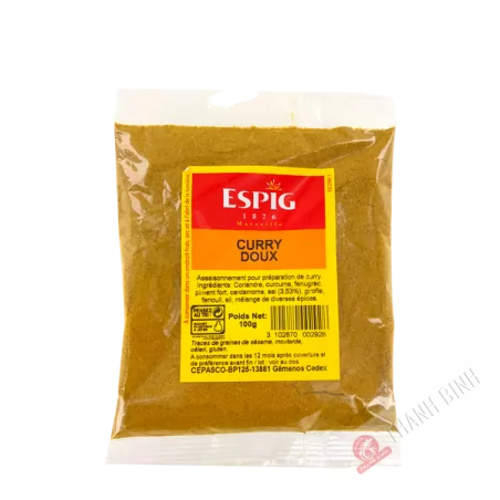 Madras curry en poudre mild 100g Inde