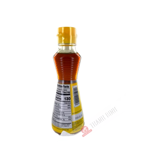 El aceite de sésamo kinjirushi goma abura KADOYA 218ml Japón