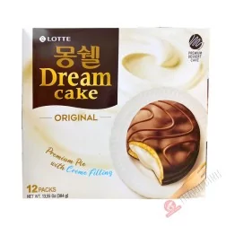 Gâteau crème Dream cake original LOTTE 384g Corée du Sud
