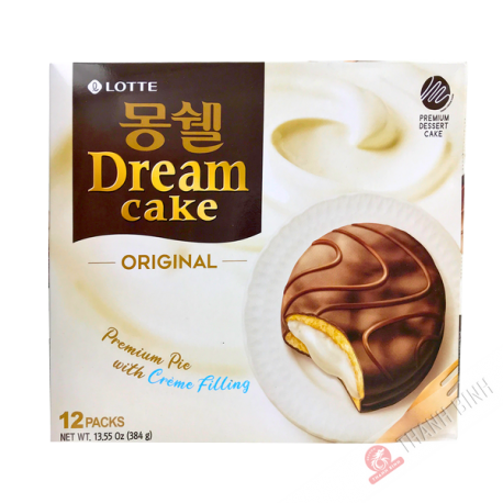 Gâteau crème Dream cake original LOTTE 384g Corée du Sud