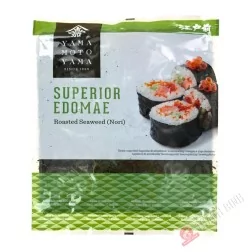 Feuilles d'algue nori pour sushi YAMAMOTOYAMA 25g Corée du Sud