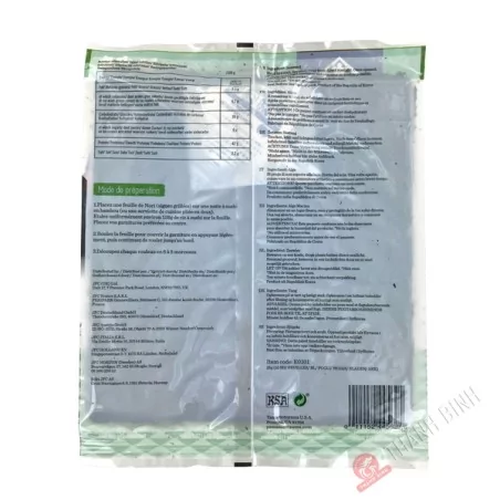 Hojas de alga nori para sushi YAMAMO TOYAMA 25g Corea del Sur