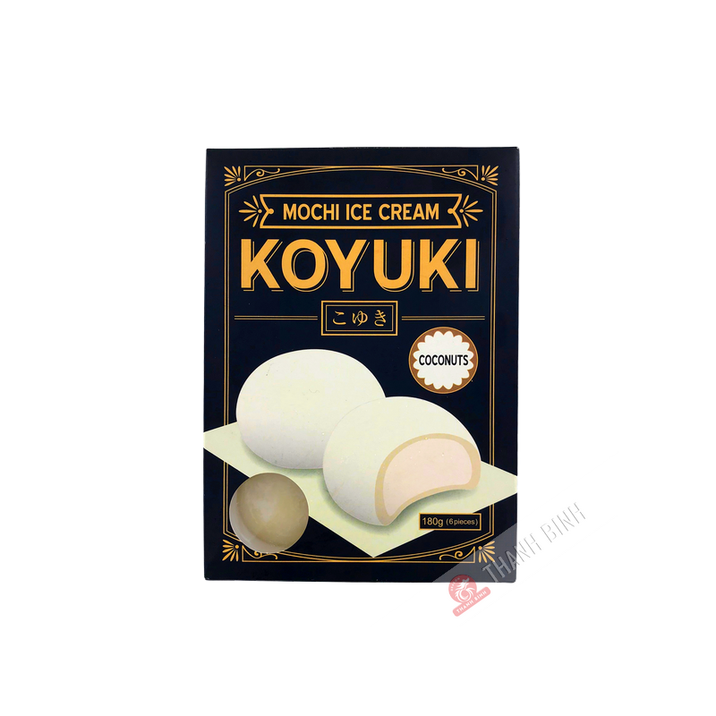 Kem dừa KOYUKI mochi 180g Đức -FROZEN Kem dừa KOYUKI mochi 180g Đức -FROZEN