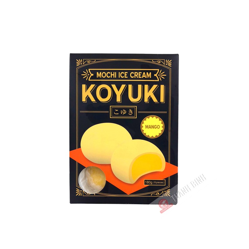 Mochi à la crème glacée mangue KOYUKI 180g Allemagne - SURGELES