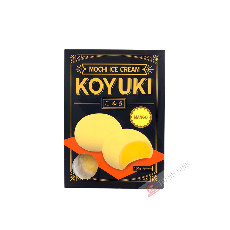 KOYUKI Mango-Eis Mochi 180g Deutschland - SURGELES KOYUKI Mango-Eis Mochi 180g Deutschland - SURGELES