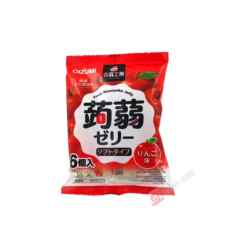 Gelée au konjack pomme OIZUMI 102g Japon