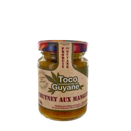 Chutney aux mangues TOCO 100g Guyane