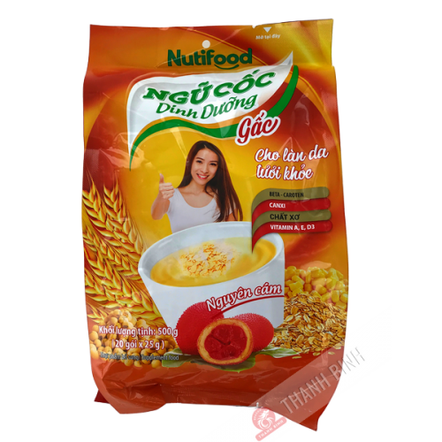 Préparation boisson 5 cereales momordica NUTIFOOD 500g vietnam