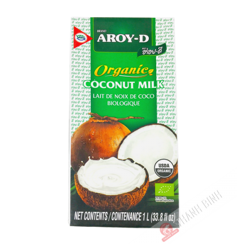 Lait de coco BIO AROY-D 1L Vietnam