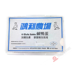 Salted eggs 6pcs HONG LY France