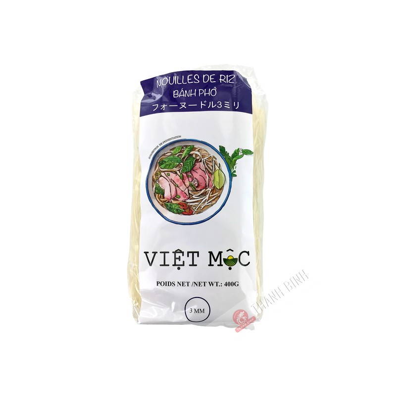 Vermicelle de riz Pho 3mm VIET MOC 400g Vietnam