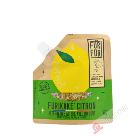 Assaissonnement riz Furikaké citron FURI 45g France