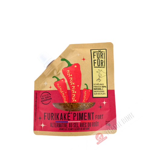 Assaisonnement riz Furikaké piment fort FURI 45g France