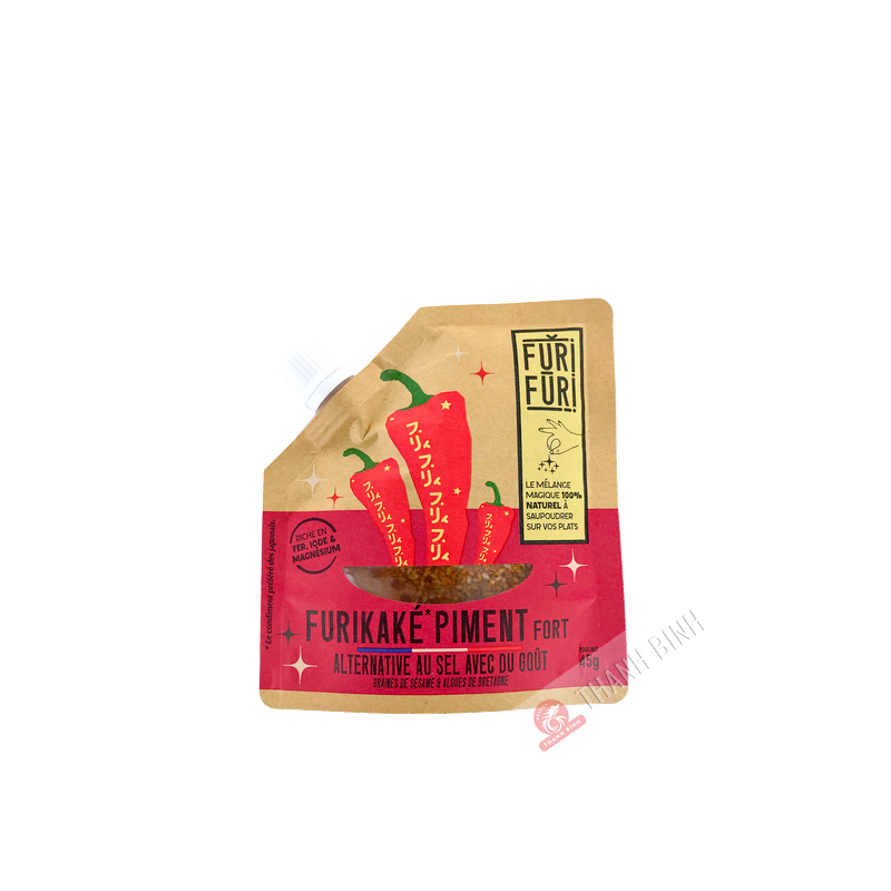 Furikaké-Paprika-Reisgewürz FURI 45g Frankreich Furikaké-Paprika-Reisgewürz FURI 45g Frankreich