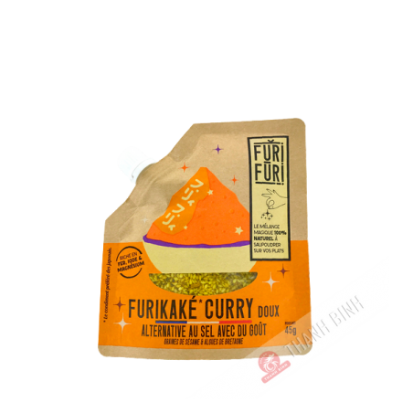 Gia vị nấu cơm Furikaké cà ri FURI 45g Pháp