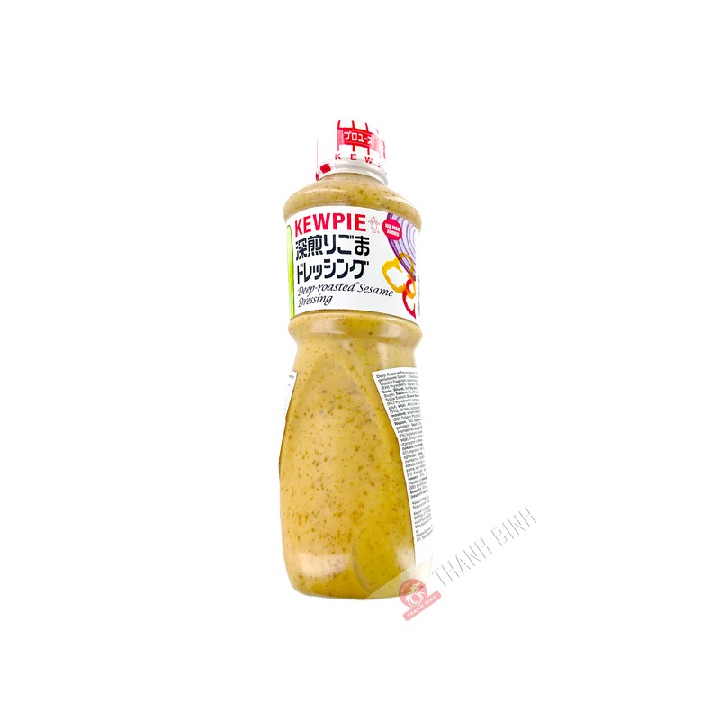 Sauce salade vinaigrette au sésame grillée KEWPIE 1L Japon