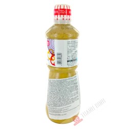 KEWPIE Salatsauce mit geröstetem Sesam und Vinaigrette, 1 l, Japan