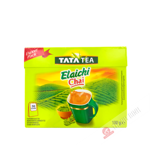 Thé noir Elaichi Chai TATA TEA 50x2g Inde