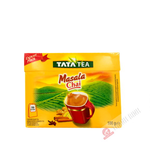Thé noir Masala Chai TATA TEA 50x2g Inde