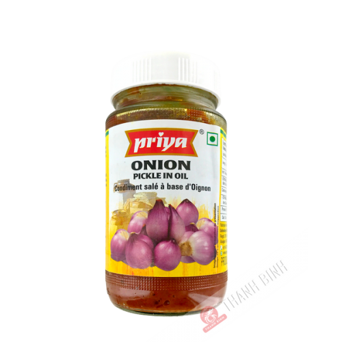 Onion pickle in oil PRIYA 300g Inde