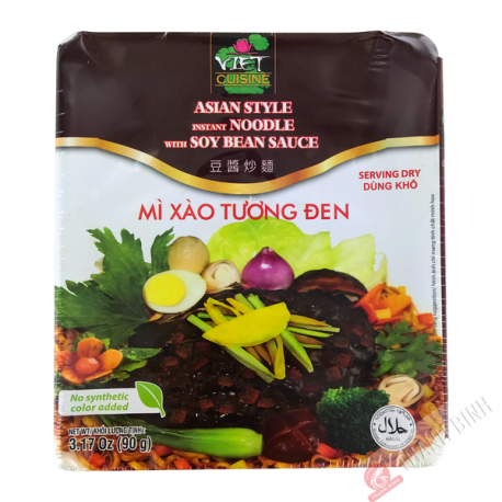 Nouille Ramen sauté sauce soja noir Jjajang bol VIET CUISINE 90g Vietnam