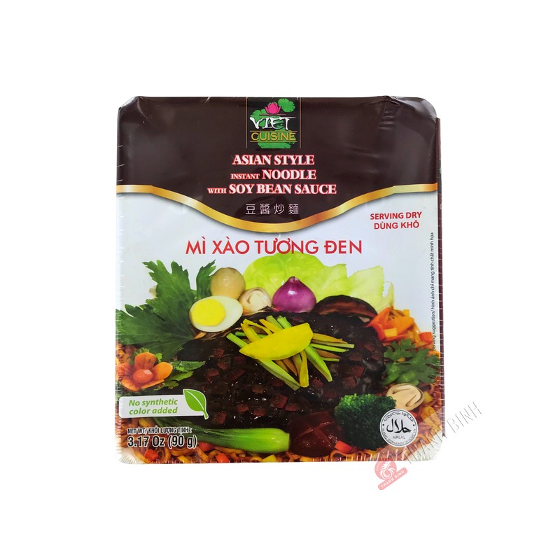 Nouille Ramen sauté sauce soja noir Jjajang bol VIET CUISINE 90g Vietnam