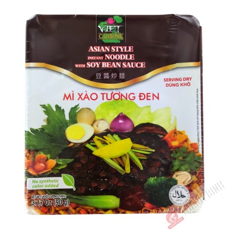 Nouille Ramen sauté sauce soja noir Jjajang bol VIET CUISINE 90g Vietnam