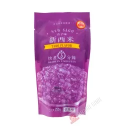 Bille tapioca pour bubble tea Taro NEW SAGO 250g Chine