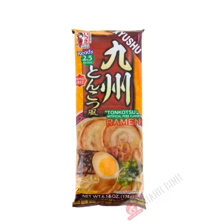 Nouille Ramen instantanées Tonkotsu Kyushu ITSUKI 174g Japon