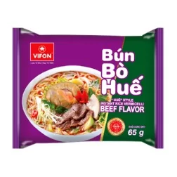 Soupe vermicelle instantanée Boeuf Bun Bo Hue VIFON 65g Vietnam