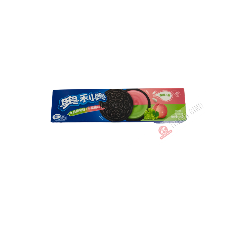 OREO Rosinen-Pfirsich gefüllter Keks 97g OREO Rosinen-Pfirsich gefüllter Keks 97g