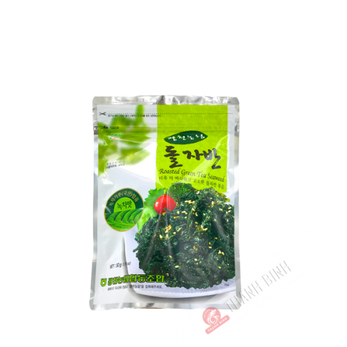 Flocon algue nori thé vert sésame 50g Corée