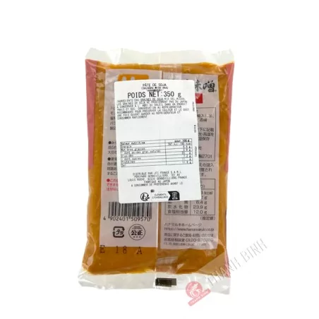 Pâte soja shinshu miso rouge HANAMARUKI 350g Japon