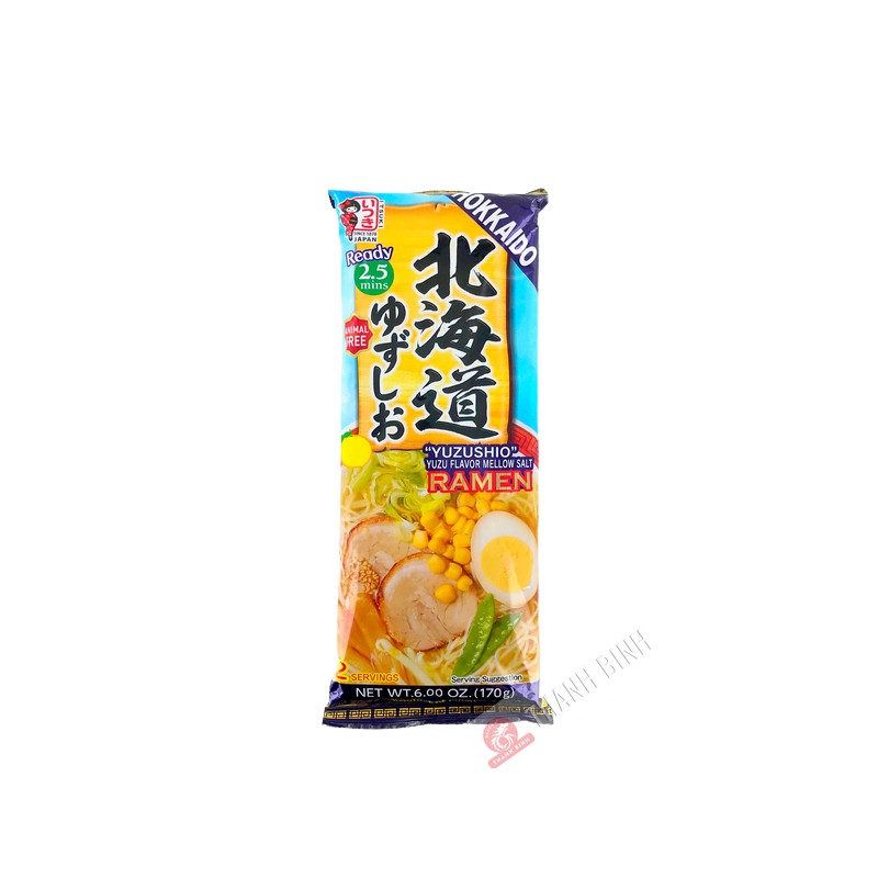 Nouille Ramen Instantanées Yuzu Shio Hokaido 170g Japon