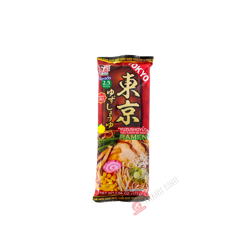 Mì Ramen ăn liền Yuzu Shoyu Tokyo 172g Nhật Bản Mì Ramen ăn liền Yuzu Shoyu Tokyo 172g Nhật Bản