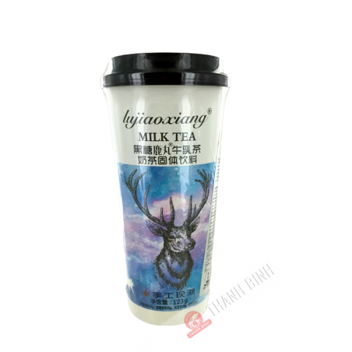 Thé bubble tea instantané latte sucre brun haricot rouge LYJIAOXIANG 123g Chine
