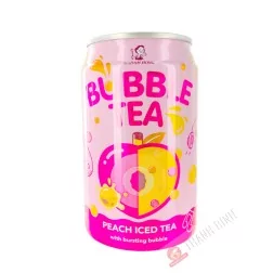 Thé bubble tea thé pêche 320ml Taiwan